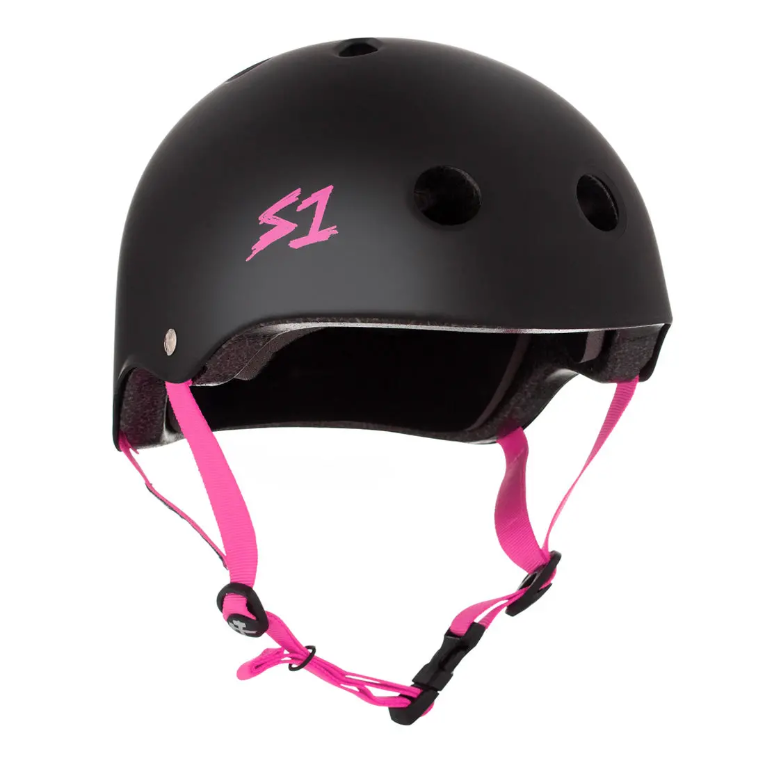 S-One Lifer Helmet - Black/Pink Matte 1