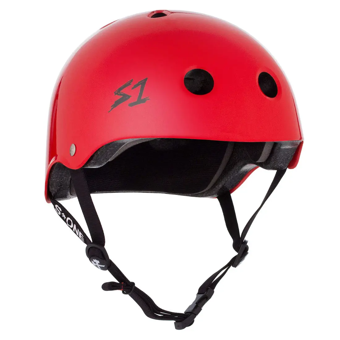 S-One Lifer Helmet - Bright Red Gloss 1