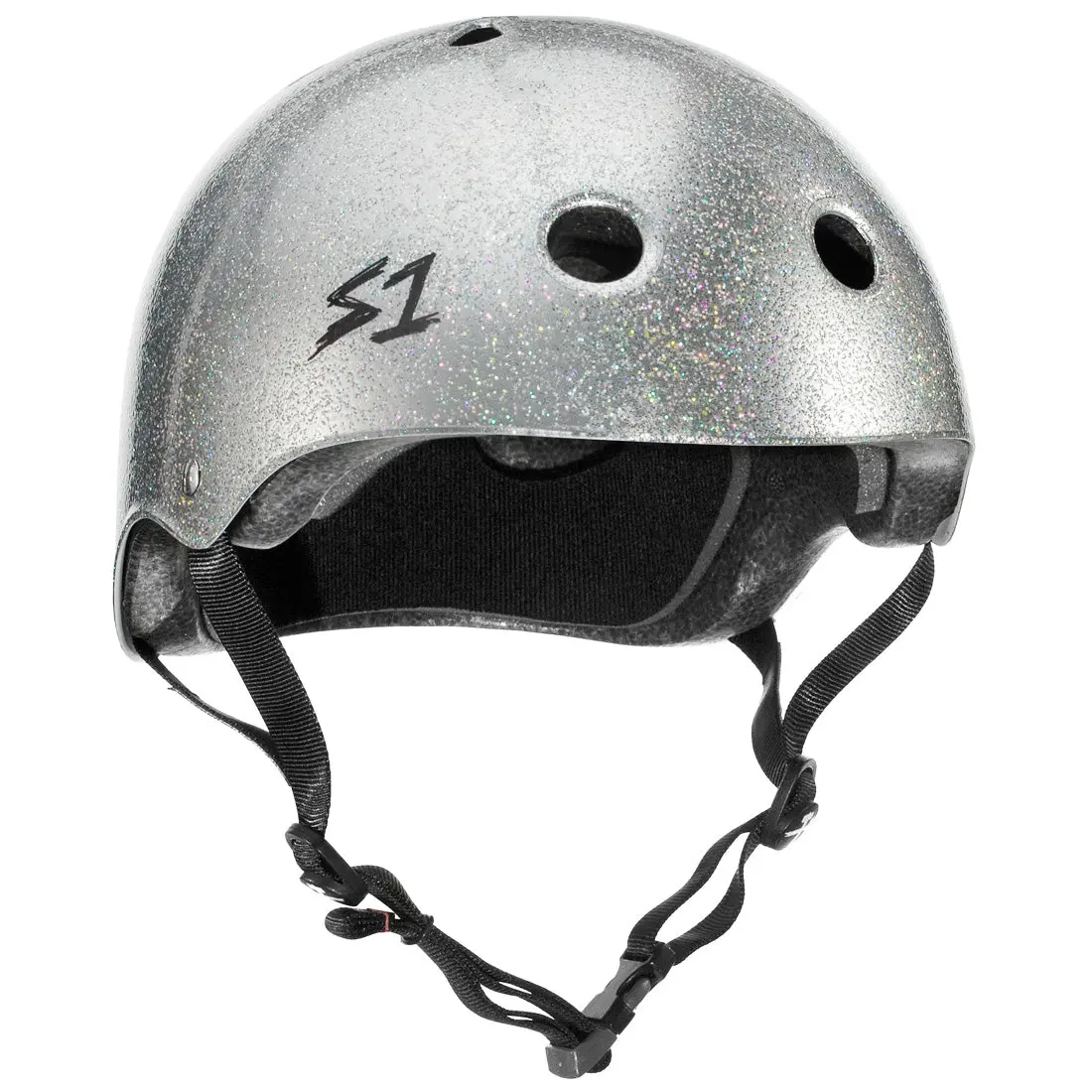 S-One Mega Lifer Helmet - Silver Glitter 1
