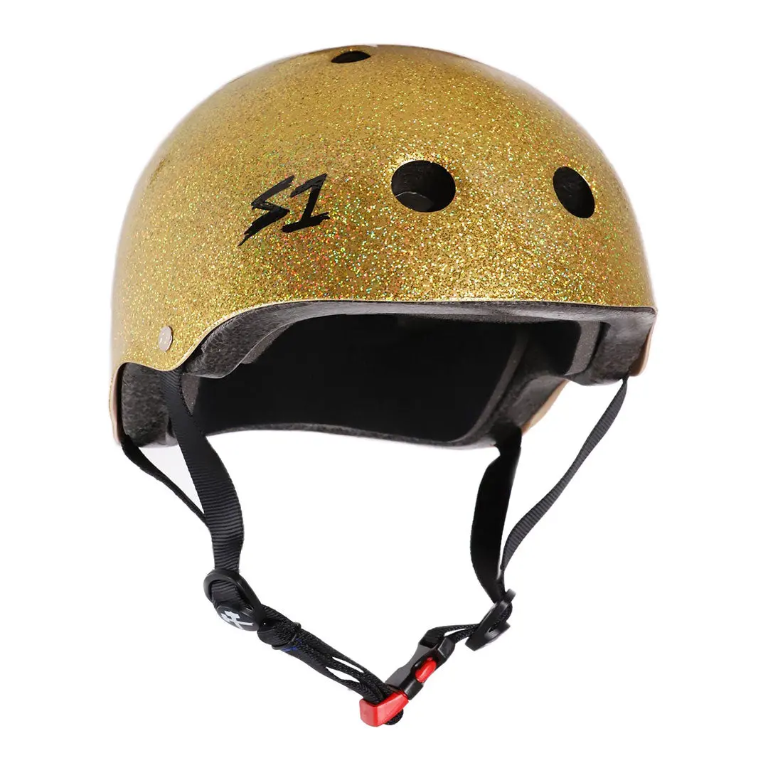 S-One Mini Lifer Helmet - Gold Glitter 1