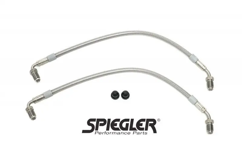 Spiegler Stainless Brake Lines - Porsche Gt4rs Front 2 Line Kit (Hard Line Replacement Only) 1