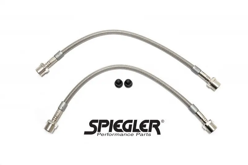 Spiegler Stainless Brake Lines - Porsche Front Or Rear 2 Line Kit (Rubber Line Replacement) 1