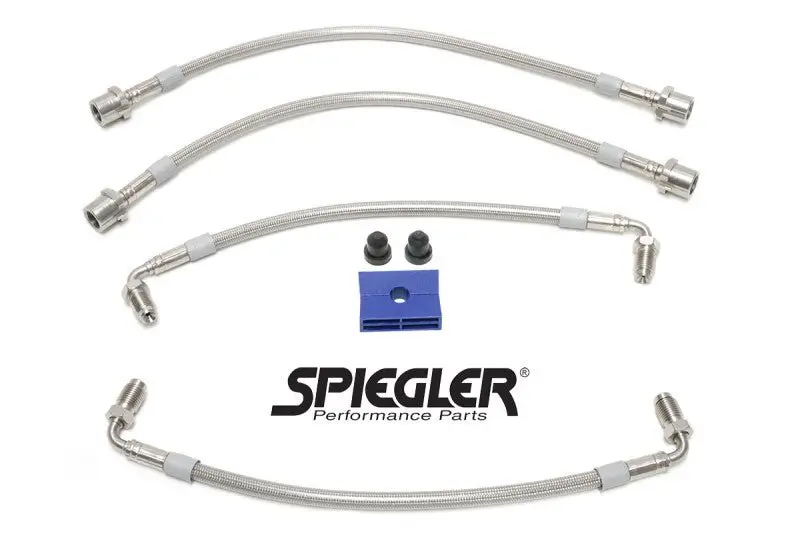 Spiegler Stainless Brake Lines - Rear Porsche 718 Gt4 Rs 1