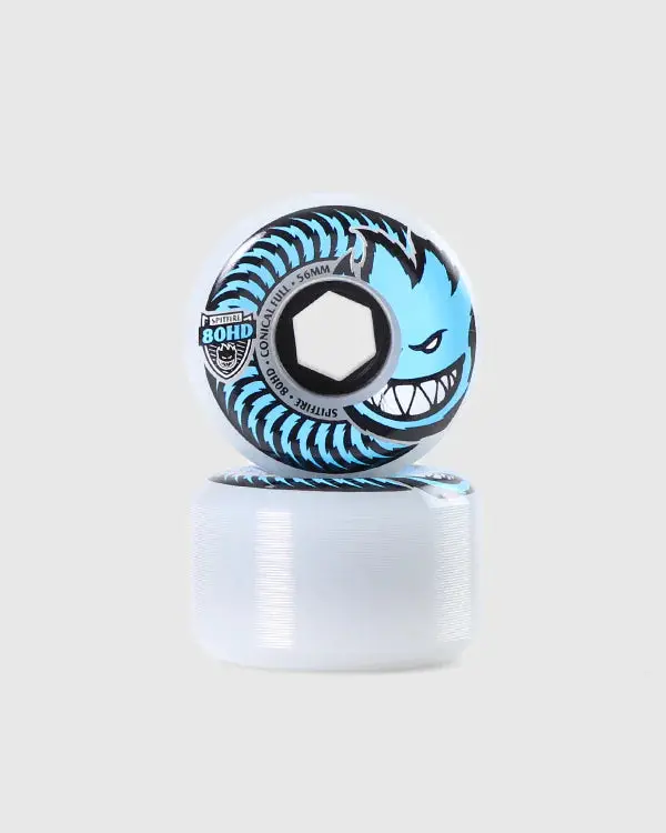 Spitfire Conical Full 80Hd 54/56/58Mm Skateboard Wheels 1