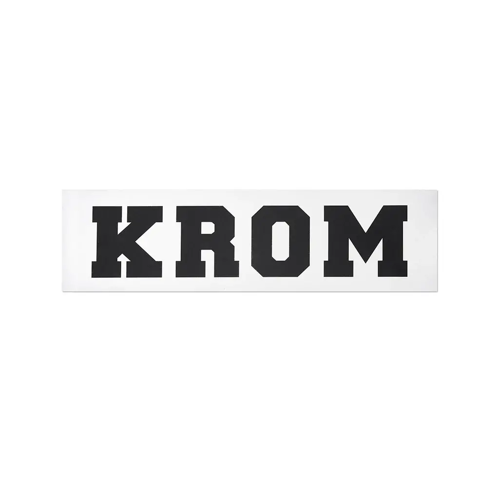 Krom Silver Stickers 1