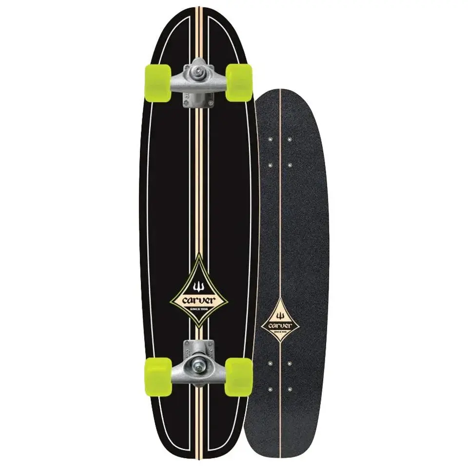 Carver Surfrider C5 Cutdown Surf Skate 29 X 7.75 1