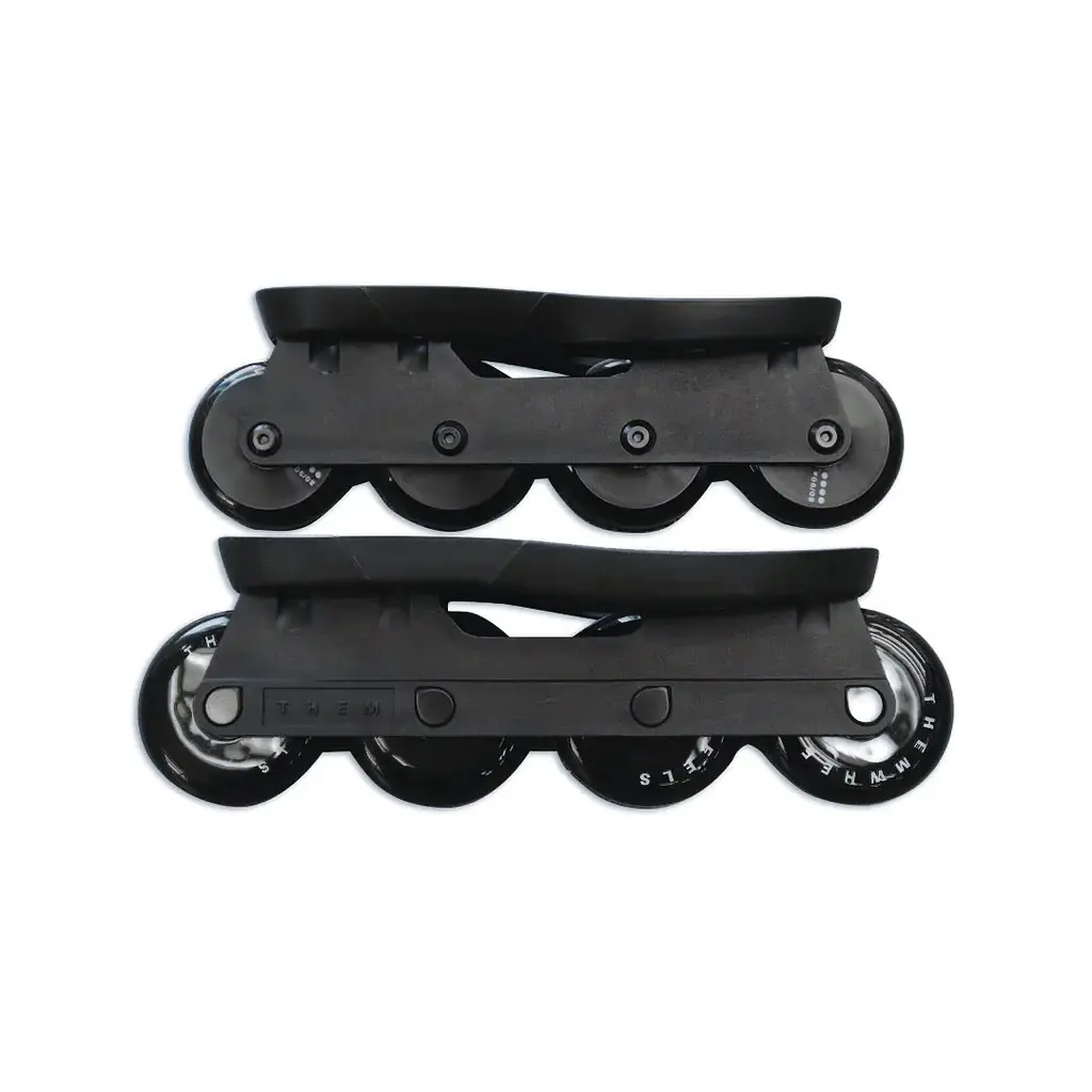 Them Skates 80Mm Replacement Soul Plates + Wheel Kit - Black 1