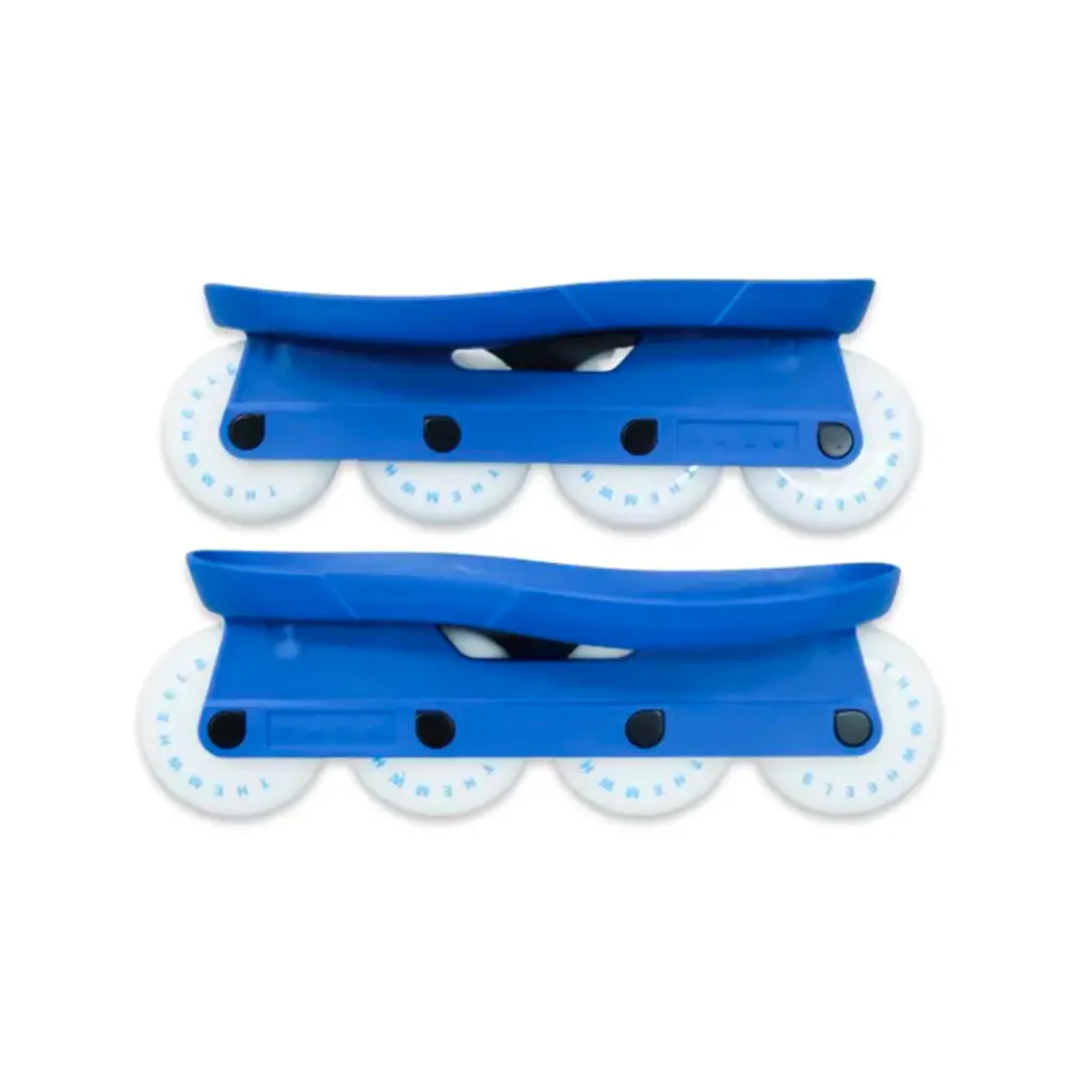 Them Skates 80Mm Replacement Soul Plates + Wheel Kit - Blue 1