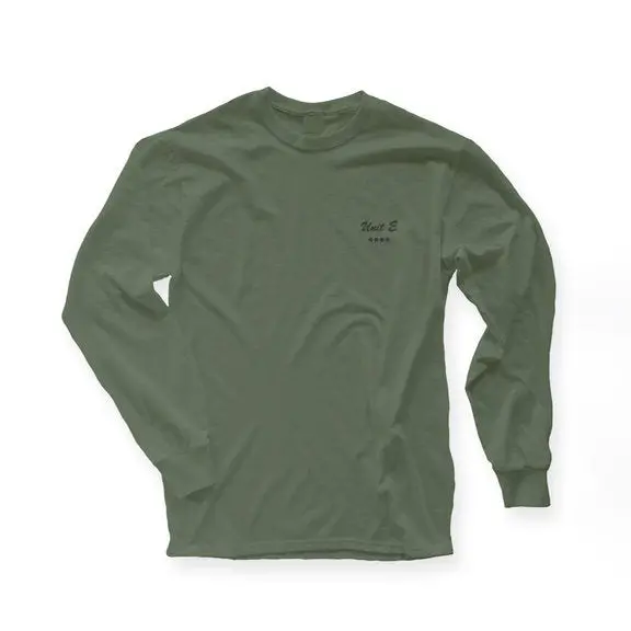 Them 0. Unit E Long Sleeve - Olive/Black 1