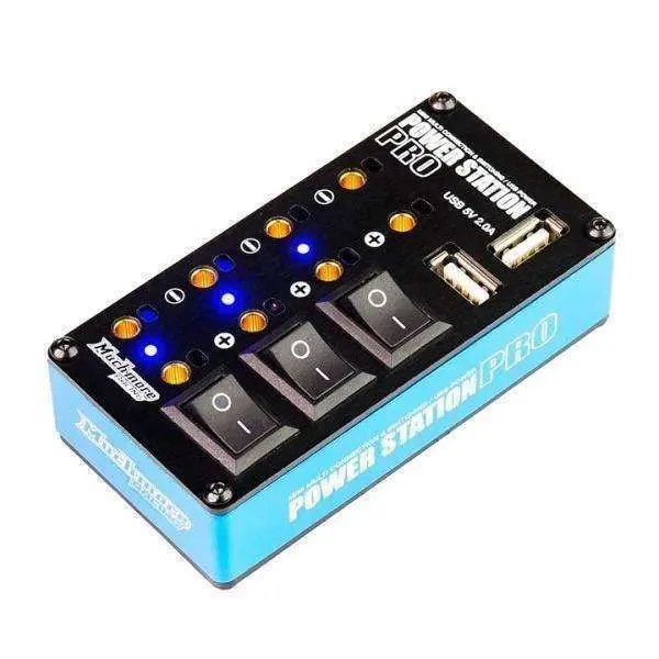 Muchmore Power Station Pro Multi Distributor Blue (With Tow Usb Charging Port) 1
