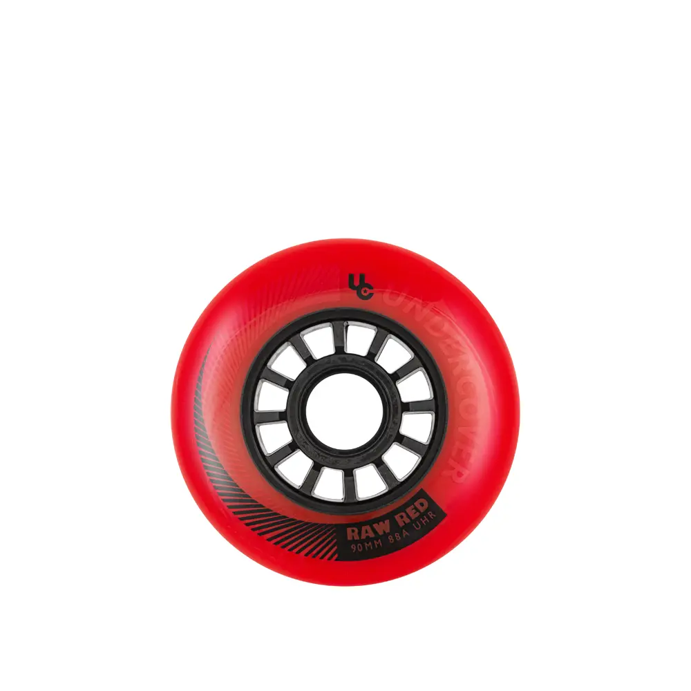 Undercover Raw 90Mm/88A - Red (4 Pack) 1