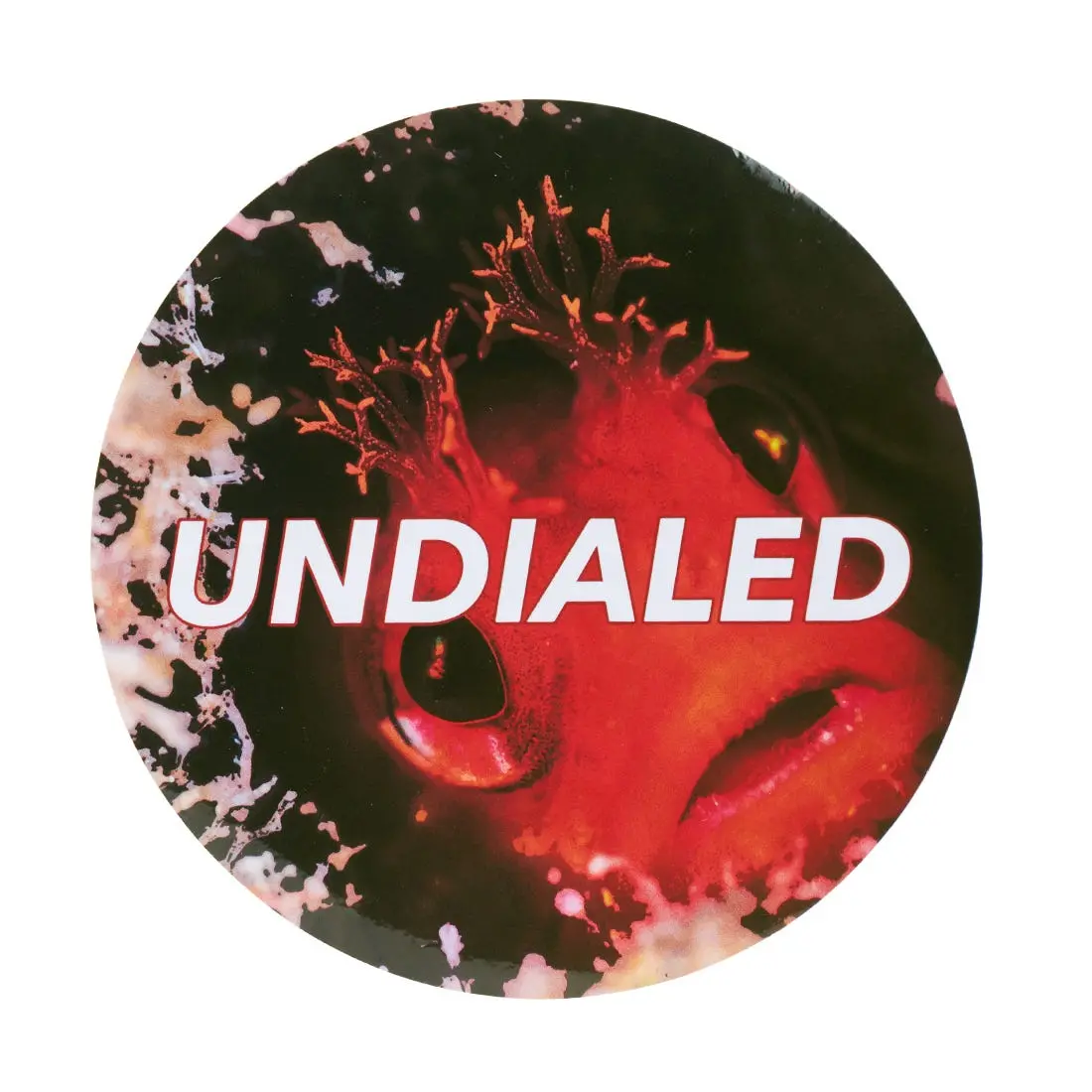 Undialed Circle Sticker - Seems Fishy 1