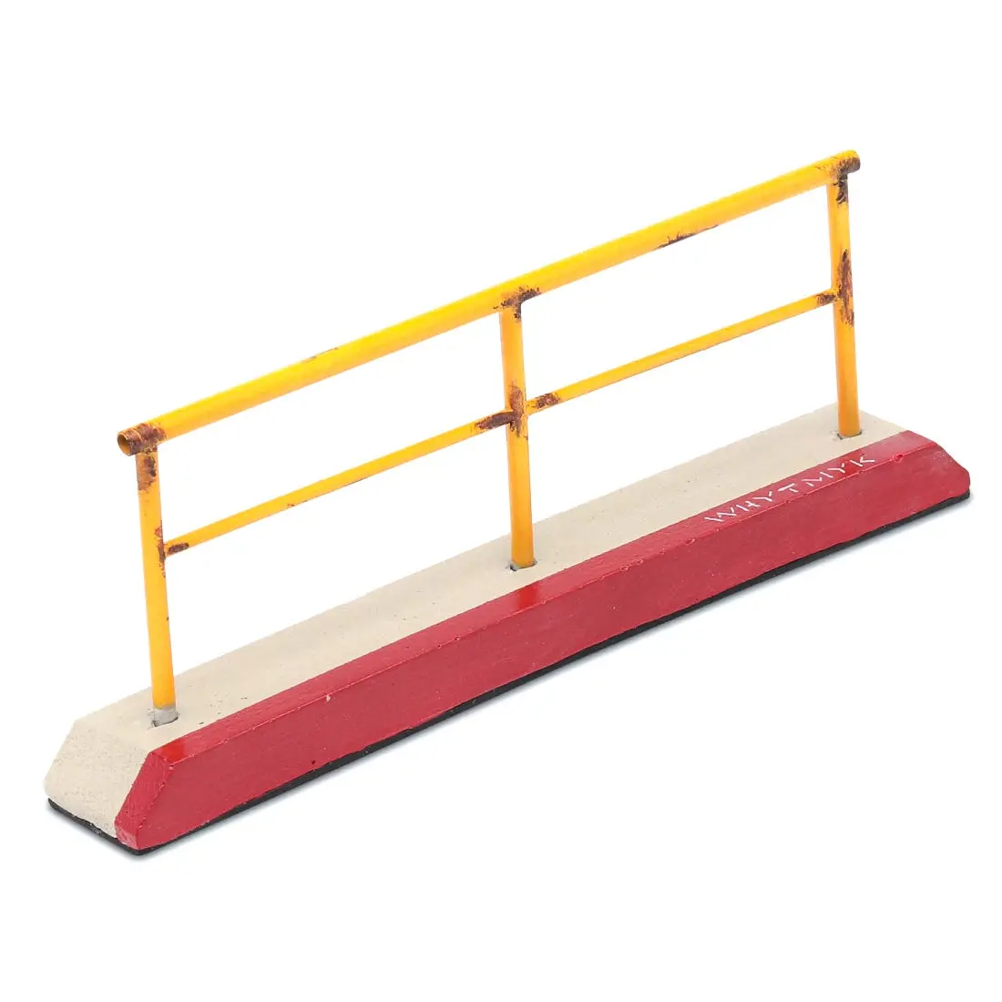 Whytmykconcrete Fingerboard Ramp - Handrail With Base 1