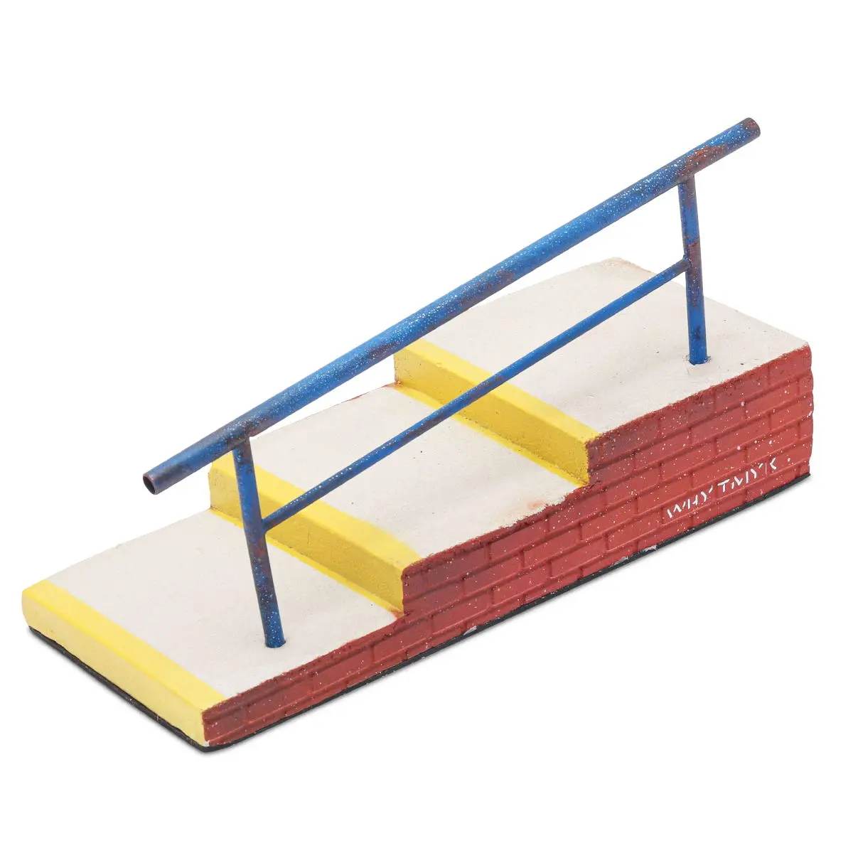 Whytmykconcrete Fingerboard Ramp - Stairset With Handrail 1