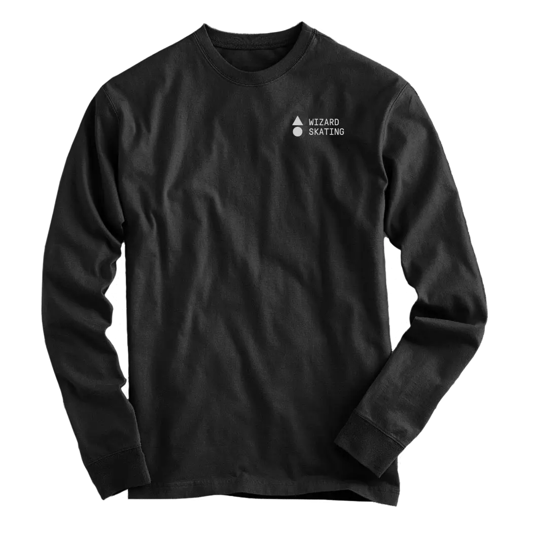 Wizard Skating Long Sleeve - Black 1