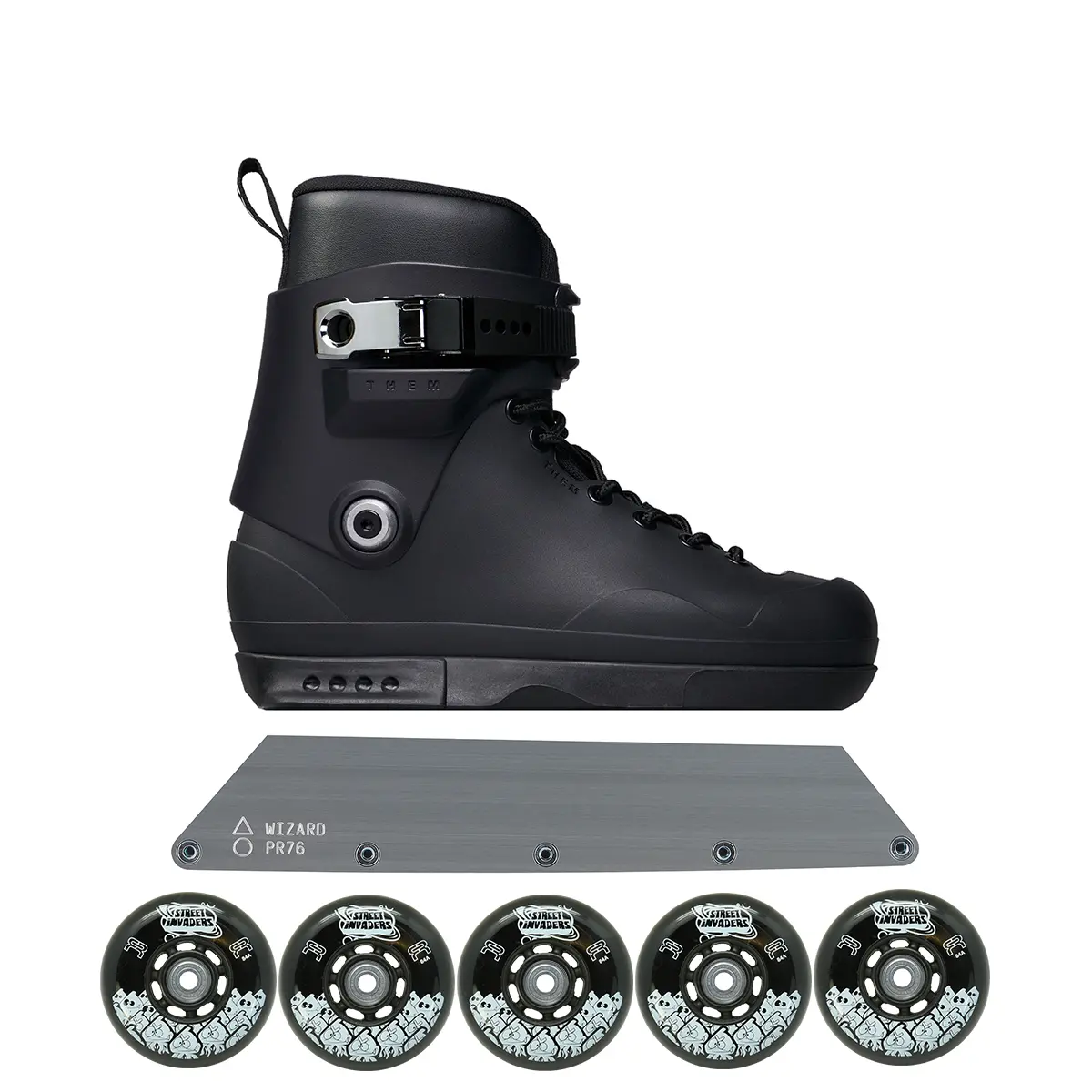 Wizard Pr - Them Skates 909 - Black 1