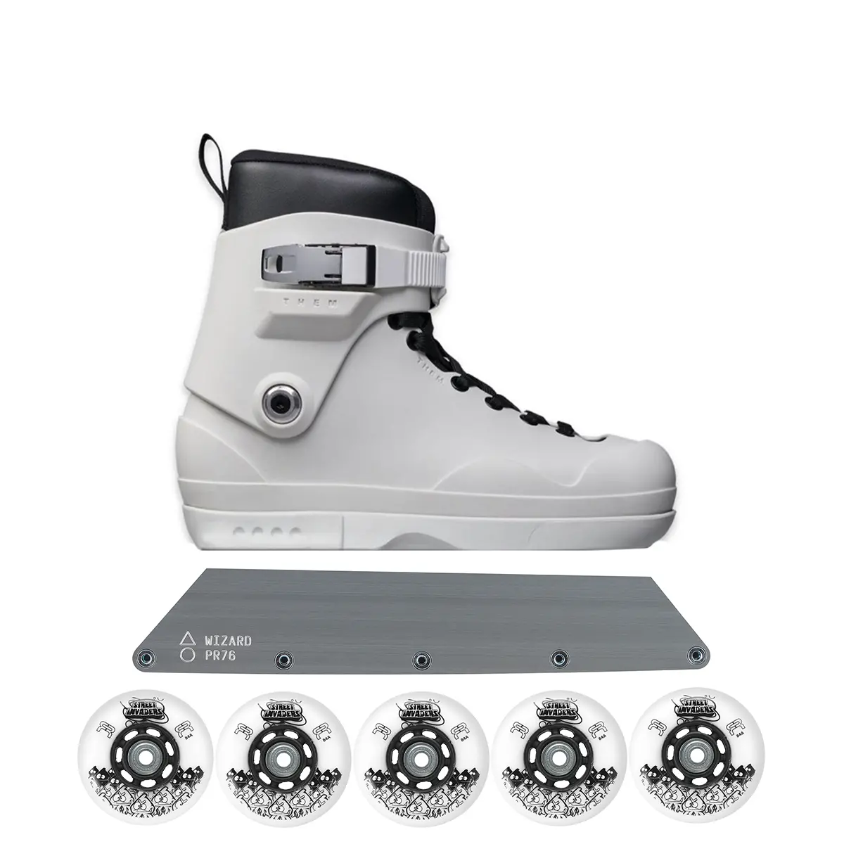 Wizard Pr - Them Skates 909 - White 1