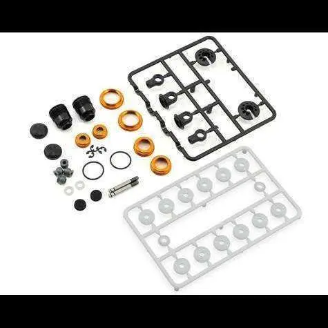 T4 Alu Shock Absorber-Set - Orange (2) 1