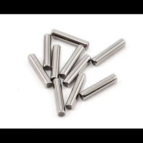Xray 2X9.8Mm Polished Chrome Pin (10) 1