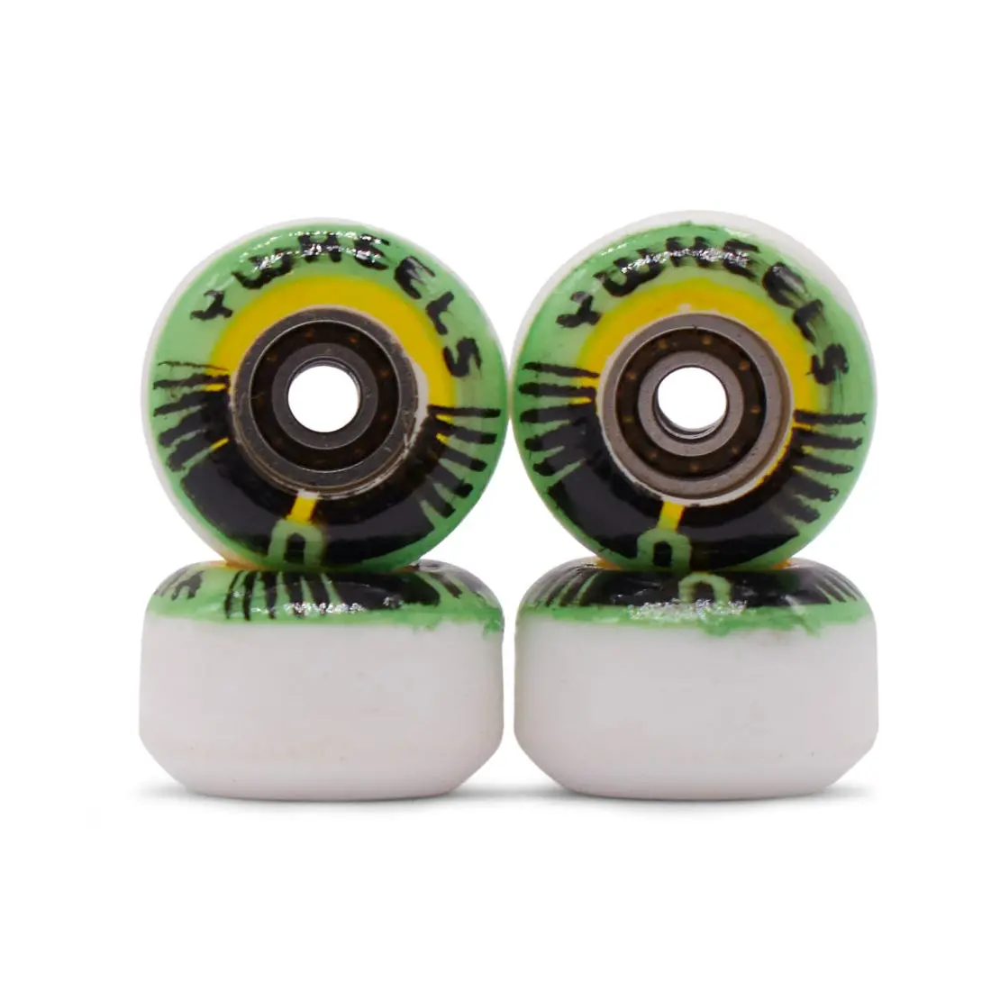 Yellowood Y2 Fingerboard Y-Wheels - Graphic Green 1