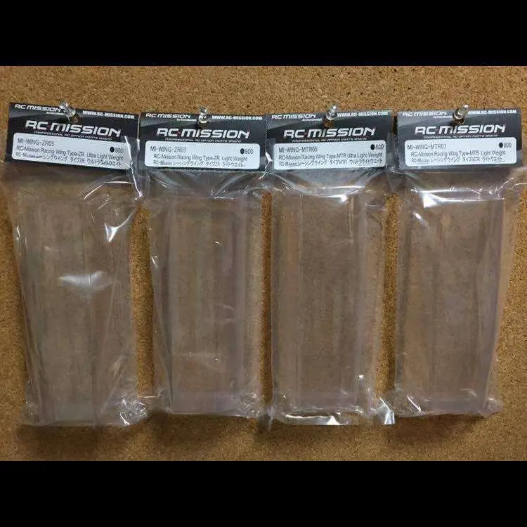 Rc Mission Zoo Racing Body Rear Wings 1