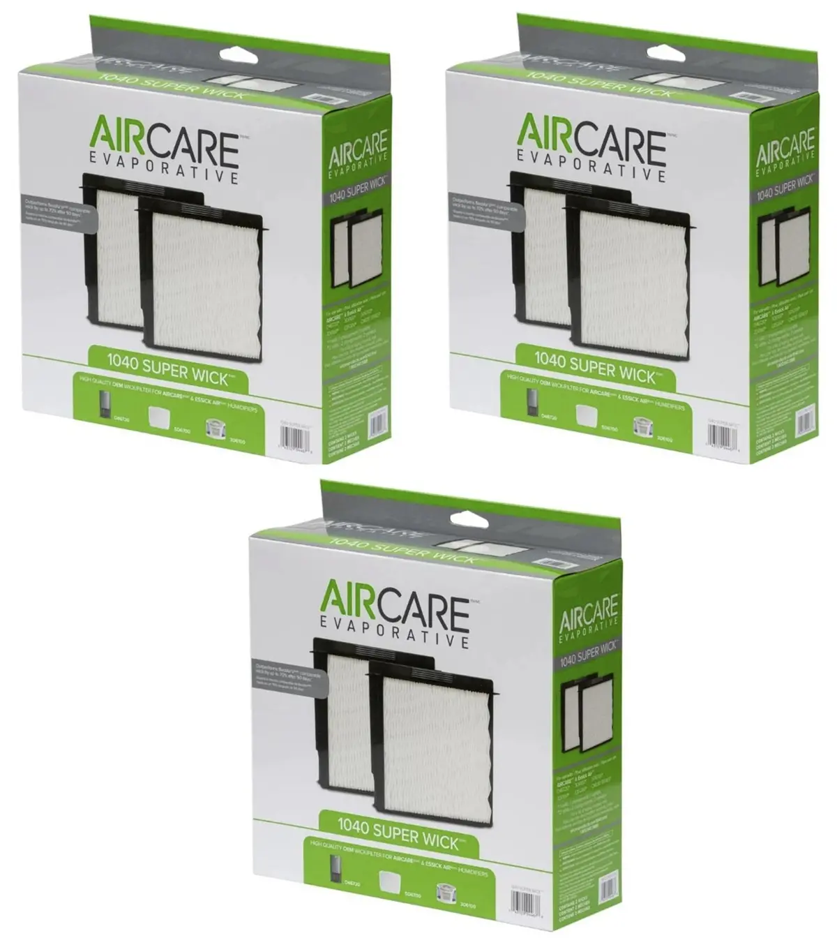 Essick 1040 2 Pack Of Super Wick Humidifier Filters - Quantity Of 3 1