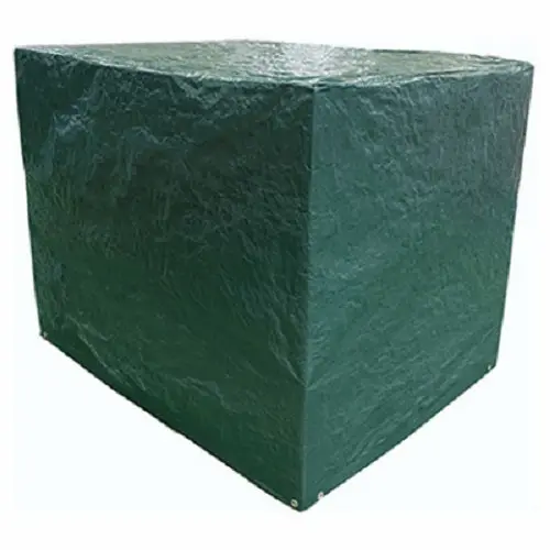 Itm Md-Pc-Gb-0544 5' X 4 ' X4' Green & Brown Polyethylene Pallet Storage Tarp Cover - Quantity Of 20 1
