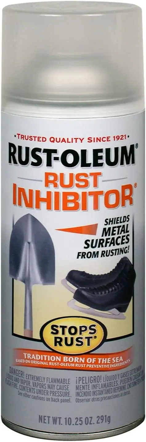 Rust-Oleum 224284 10.25 Oz Can Of Clear Spray On Rust Inhibitor - Quantity Of 3 1