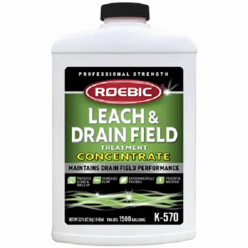 Roebic K-570-Q Quart Of Concentrate Leach & Septic Drain Field Opener - Quantity Of 3 1