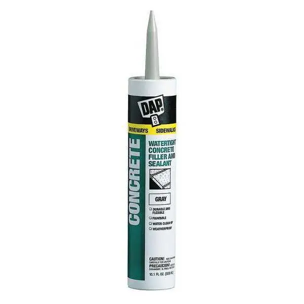 Dap 7079818096 10.1 Oz Tube Of Gray Concrete / Mortar Filler & Sealant - Quantity Of 16 1