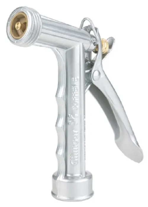 Gilmour 857302-1011 Metal Hand Grip Threaded Front Hose Nozzle - Quantity Of 2 1