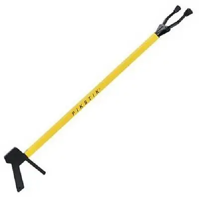 Reid Industries C361 36" Pikstik Classic Reacher Grabber Retriever Stick - Quantity Of 4 1