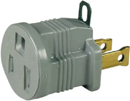 Pass & Seymour 210Gcc75 Electric Gray 1875 Watt Vinyl Polarized Grounding Adapter - Quantity Of 16 1