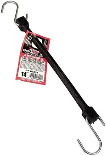 Hampton 06214 14 Inch Epdm Rubber Bungee Cord Strap - Quantity Of 30 1