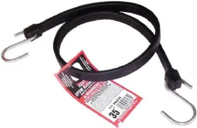 Keeper 06235 35" Epdm Rubber Bungee Cord Tie Down Straps - Quantity Of 50 1
