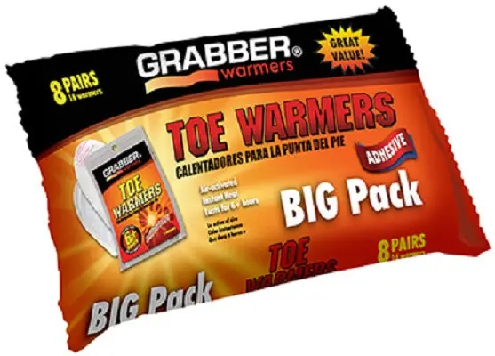 Grabber Warmers Twes8 8 Pair Pack Instant Heat Toe Warmers - Quantity Of 5 1