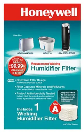 Honeywell Hac504pf1 Hac-504 Series Replacement Humidifier Filter A - Quantity Of 6 1