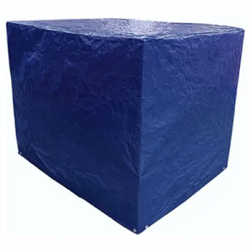Itm Md-Pc-Bb-0544 5' X 4' X 4' Blue Polyethylene Pallet Storage Tarp Covers - Quantity Of 10 1