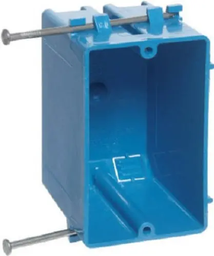 Carlon B118a Single Gang New Work Switch / Outlet Electrical Box - Quantity Of 33 1