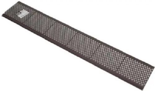 Amerimax 85379 36" Brown Plastic Gutter Guard Screen Cover Protectors - Quantity Of 24 1