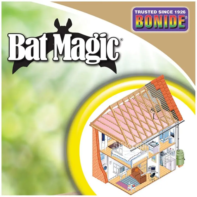 Bonide 876 4-Pack Bat Magic All Natural Non Toxic Bat Repellent For Indoors - Quantity Of 12 2