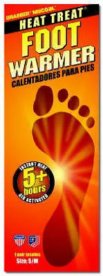 Grabber Warmer Fwsmes 2 Per Pack Small / Medium Foot Warmer Insoles - Quantity Of 24 1