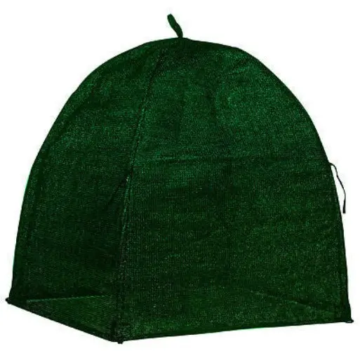 Nuvue 20252 28" X 28" X 34" Green Frost Proof Winter Shrub Protector Cover - Quantity Of 4 1