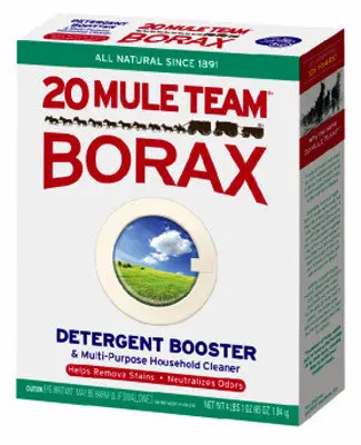 Dial 00201 20 Mule Team 65 Oz Box Borax Detergent Booster & Cleaner - Quantity Of 6 1