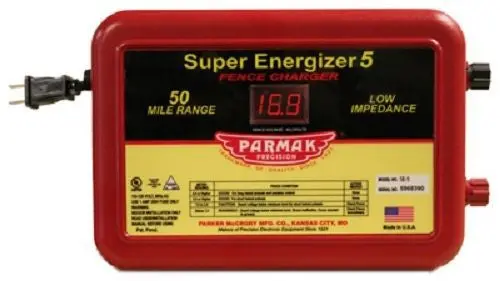 Parker Mc Crory Parmak Se-5  Super Energizer 5, 50 Mile Range Fence Controller - Quantity Of 3 1