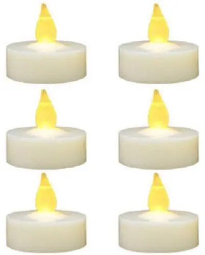 Sylvania V24301 6 Pack Of Battery Operated Led Tealight Candles - Quantity Of 6 1